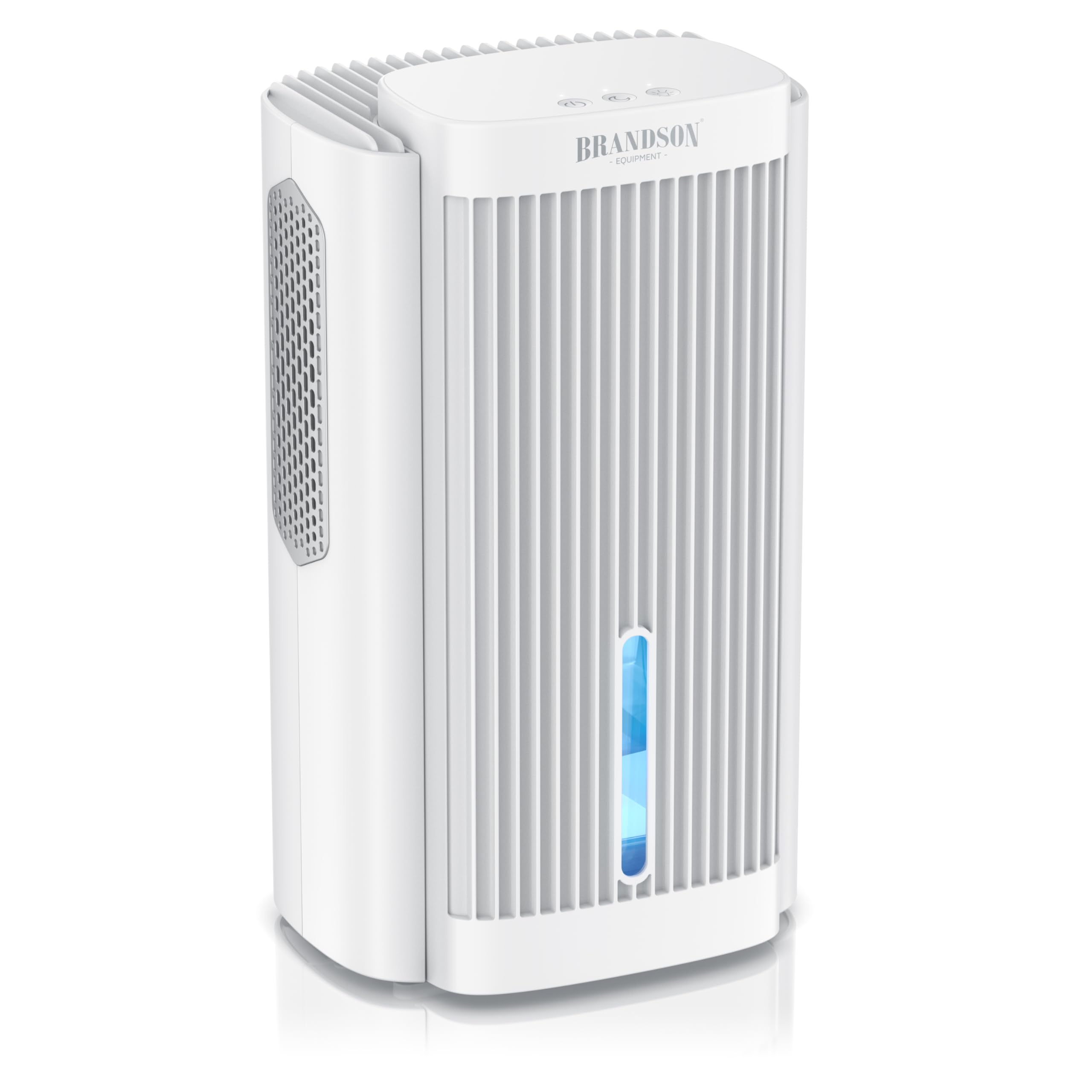 Brandson - Deshumidificador eléctrico - Deshumidificador - pequeño y silencioso - 2000 ml - Cocina Dormitorio Oficina Garaje
