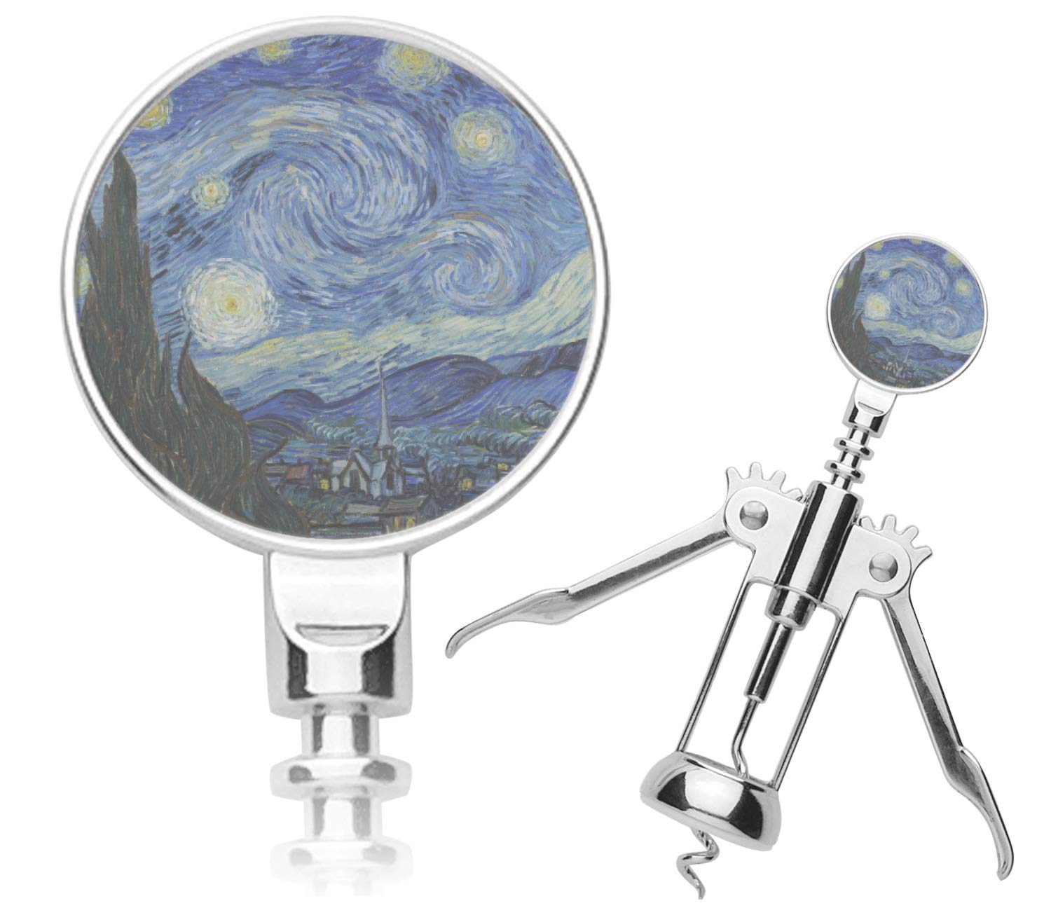 The Starry Night (Van Gogh 1889) Corkscrew