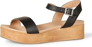 Women's Two Band Flatform Sandal