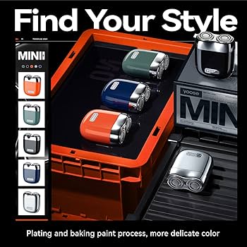 yoose メンズシェーバー 電気シェーバー カミソリ ミニ Amazon | yoose メンズ 電動 シェーバー miniシリーズ Silver