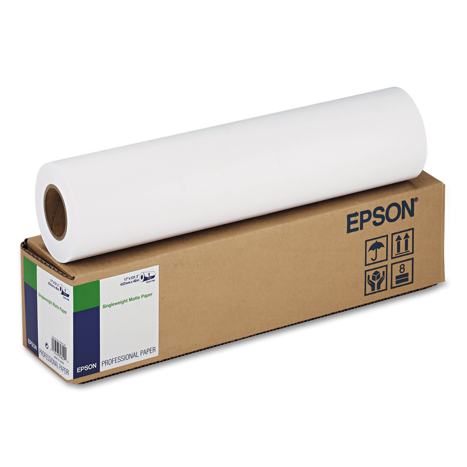 Epson S041746 Singleweight Matte 17X40 Rotolo Carta fotografica