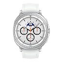 Samsung Galaxy Watch8 Classic (46mm LTE, White) with 3nm Processor | Dual GPS | Sapphire Glass & Stainless Steel | 5ATM & IP68 | BP, ECG, IHRN & Vascular Load Monitoring | Anti-oxidant Index gallery image