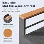 Aoxun Ensemble de meubles de patio en aluminium 7 Sièges, Section extérieure surdimensionnée avec coussins lavables épais, Table à café, Ensembles de conversation patio pour porch, Balcon, Deck, Gris foncé