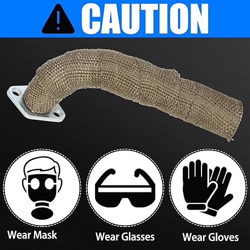 Miniatura 24 de YOXUFA Tubo de escape 212 compatible con Predator 196cc 224cc 6.5hp Coleman CT200U CT200U-EX BT200X KT196 Baja Warrior Massimo MB200 Mini Bike Go