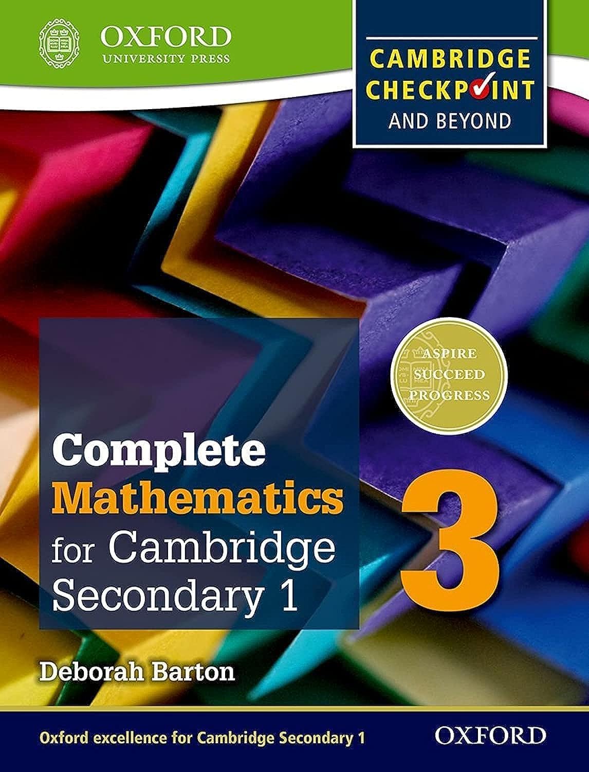 OXFORD UNIVERSITY PRESS Complete Mathematics for Cambridge Lower Secondary 3 (First Edition)