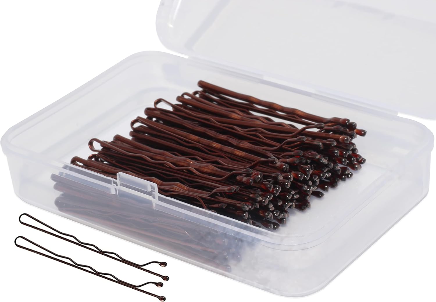 Brown Hair Pins 100 Pcs Brown Bobby Pins Brown Hair Grips Kirby Grips