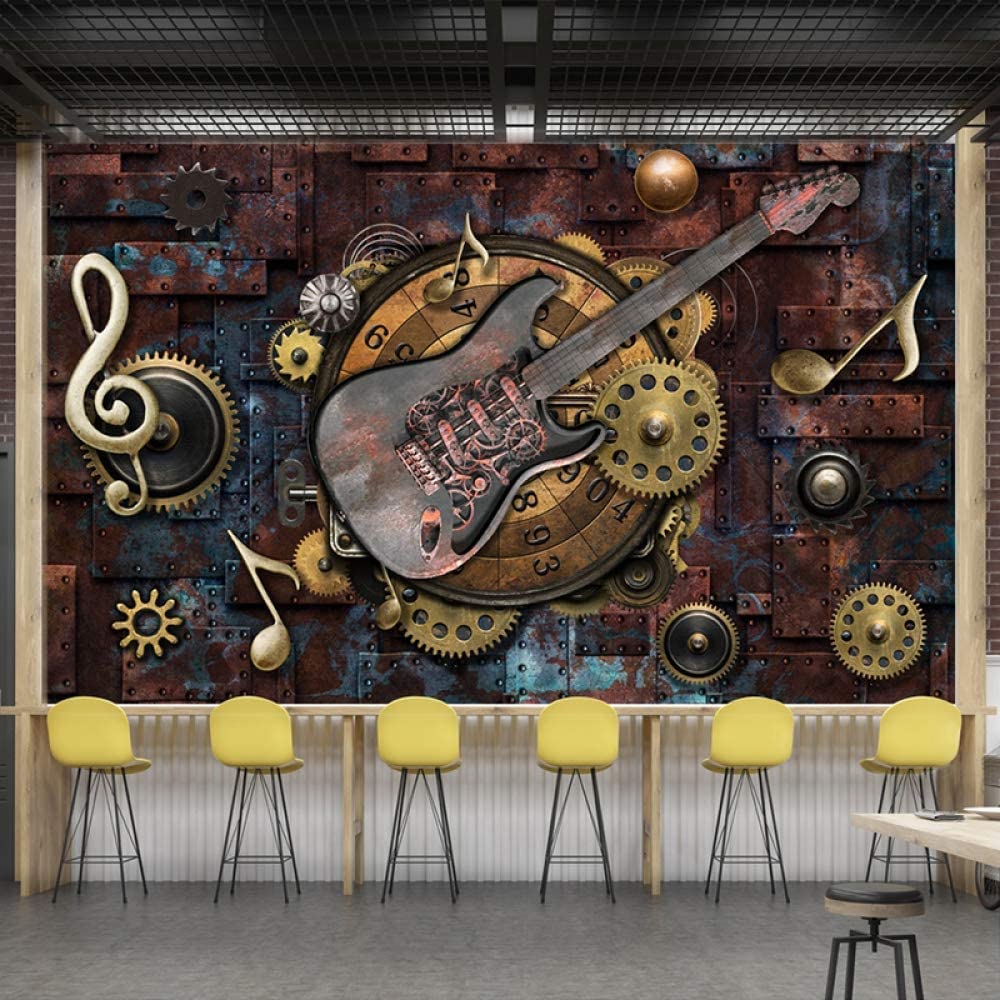 Mural Wallpaper Industrial Metal Gears Photo ... - UK