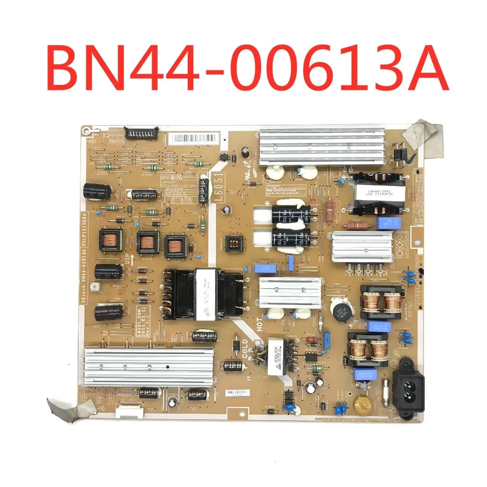 Scheda di alimentazione BN44-00613A PSLF191S05A L60S1_DSM. Compatibile con Samsung. Scheda di alimentazione originale per TV Accessori TV professionali