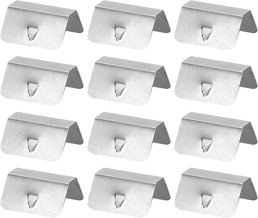 Windabweiser Clips Aus Edelstahl - 6er Set Für Auto Regenschutz