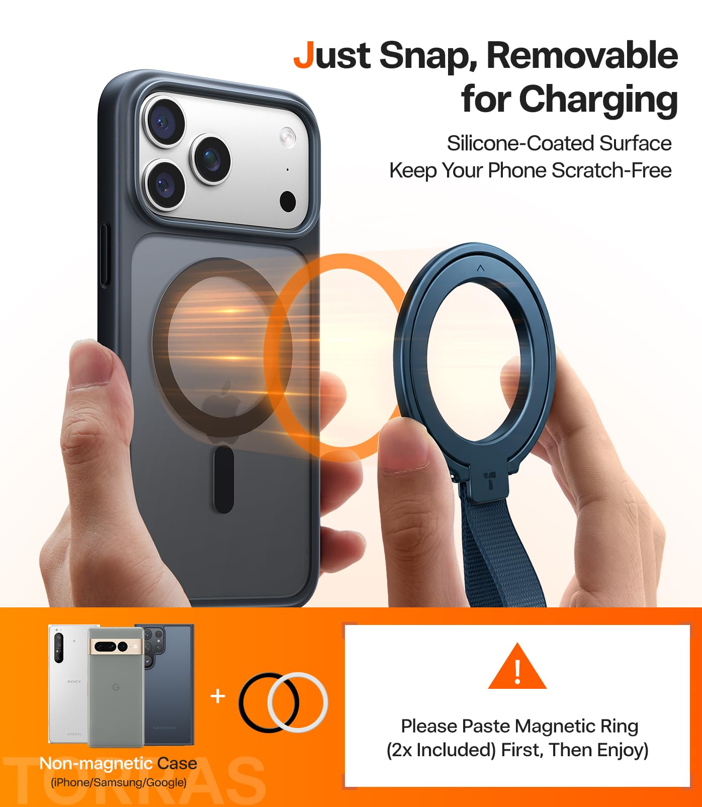 Amazon.com: TORRAS 2025 Upgrade (Gen 6.0) Magnetic Phone Grip