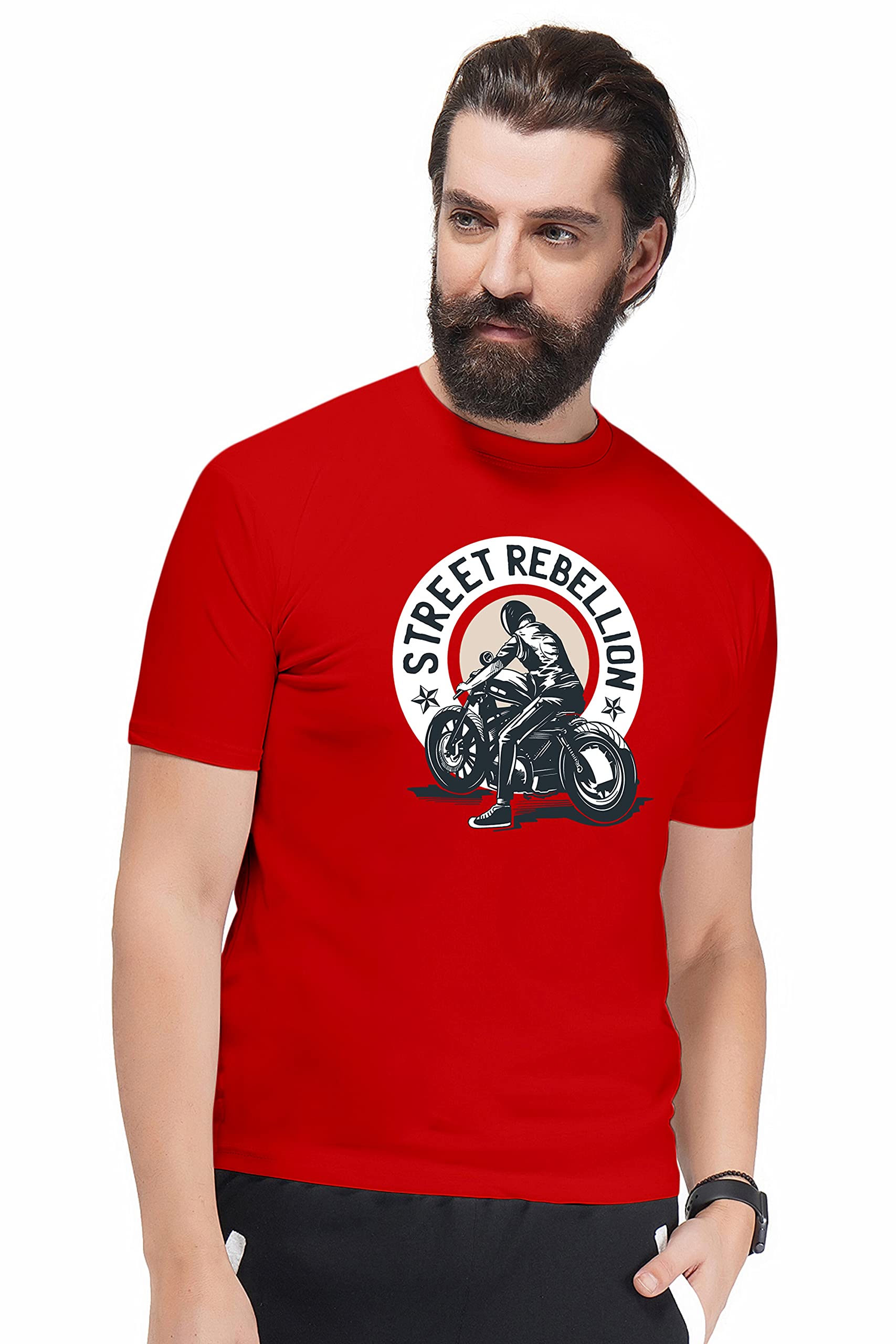 FflirtygoRegular Fit Men's Cotton T-Shirt, Every Workout Counts Printed Stylish Men�s t-Shirt