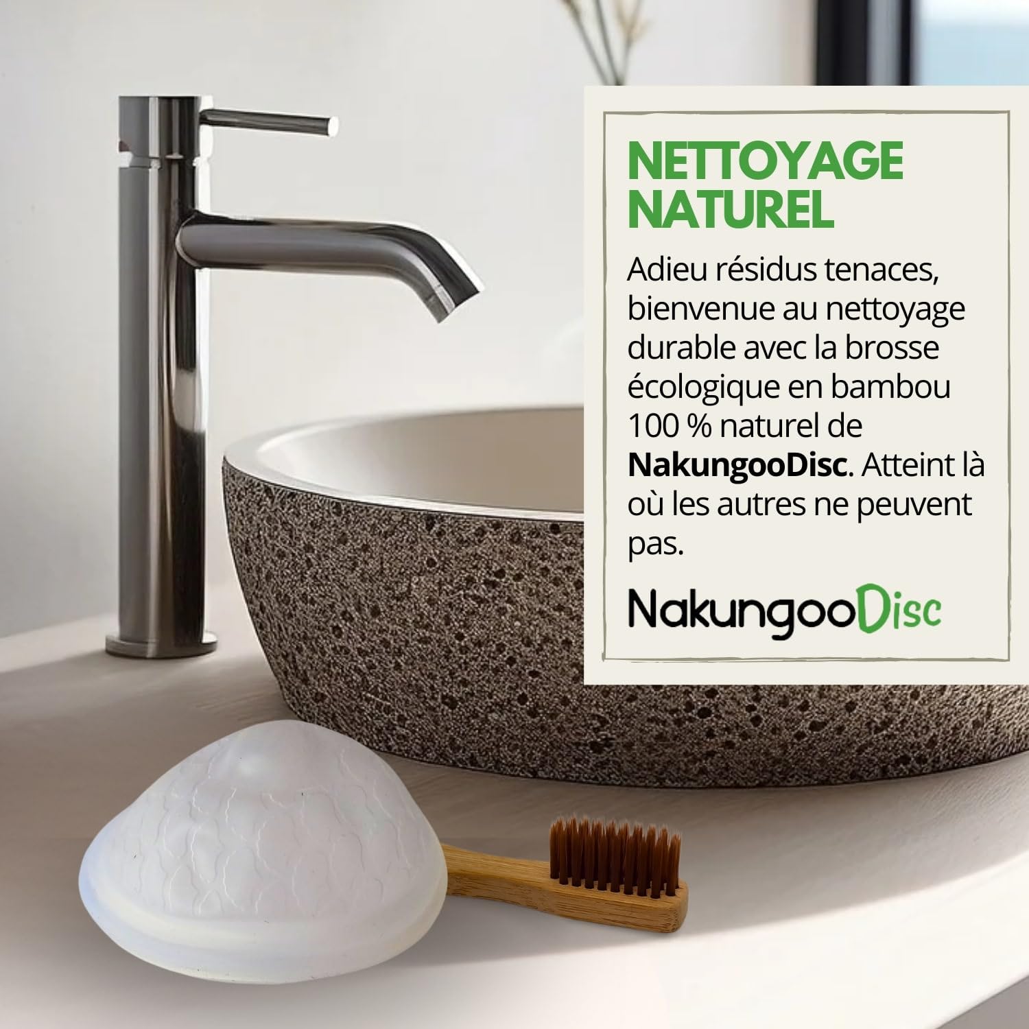 Nakungoo Disc Disque Menstruel Souple 100% Silicone Medical Certifié, Reutilisable, pour Rapports Sexuels | Kit 2 Tailles (S et L) pour Flux Abondant et Léger avec Stérilisateur et Accessoires
