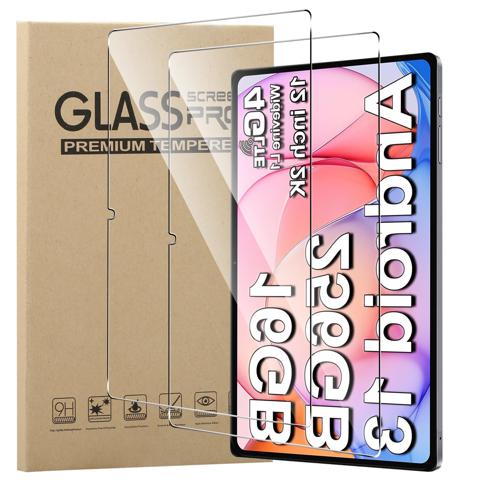 Hamiltion-Verre Trempé Pour Doogee T40/Doogee T35/Doogee