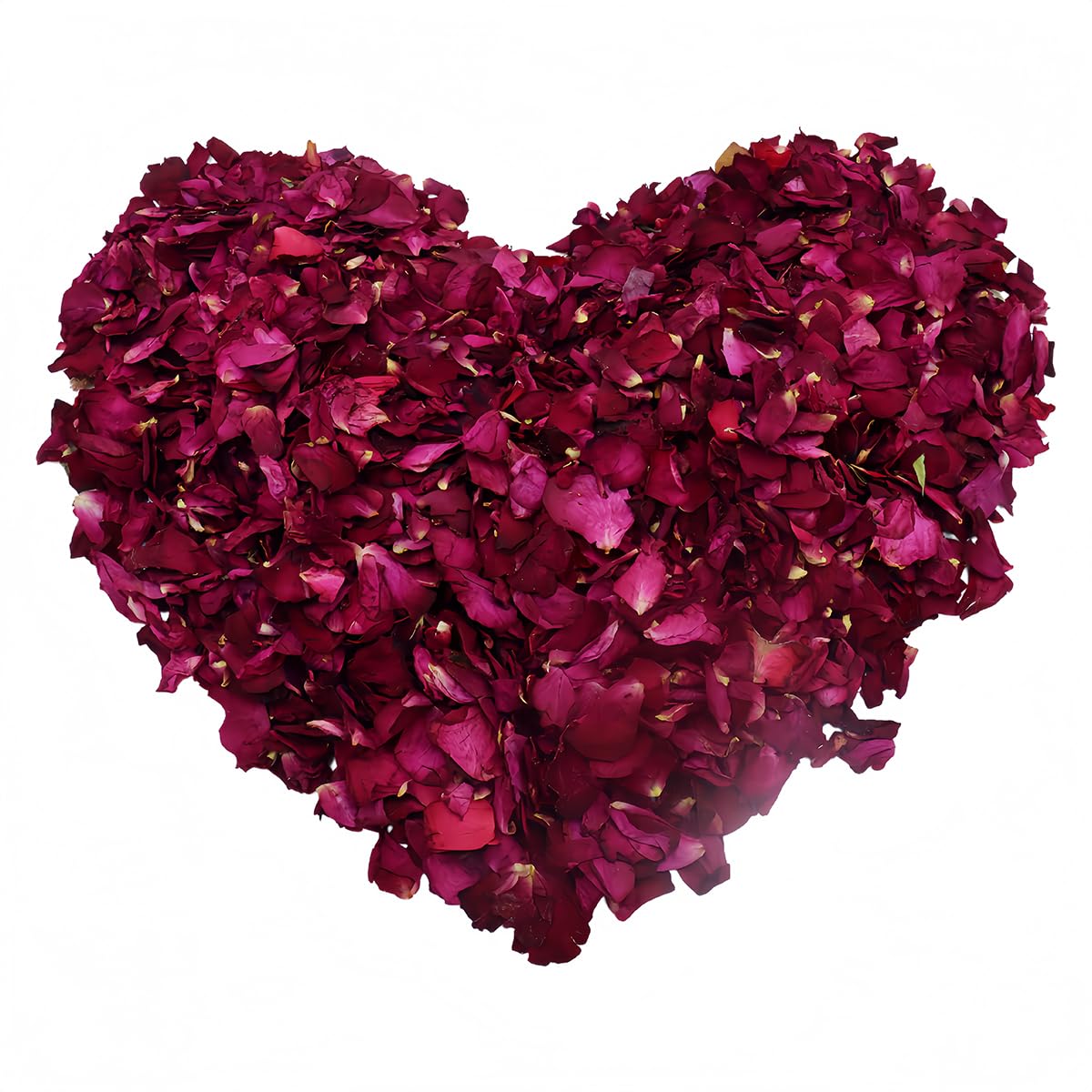 Ticha Hochzeitsblumenkonfetti, 300 g, natürliche getrocknete Rosenblätter, Hochzeitsrose, biologisch abbaubar für Geburtstagsfeiern