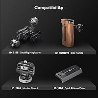 Vista 4 de SmallRig Kit de jaula C R5/R6/R5 para Canon R5/R6/R5 C, kit de mano para cámara con mango superior y abrazadera para cable - 3830