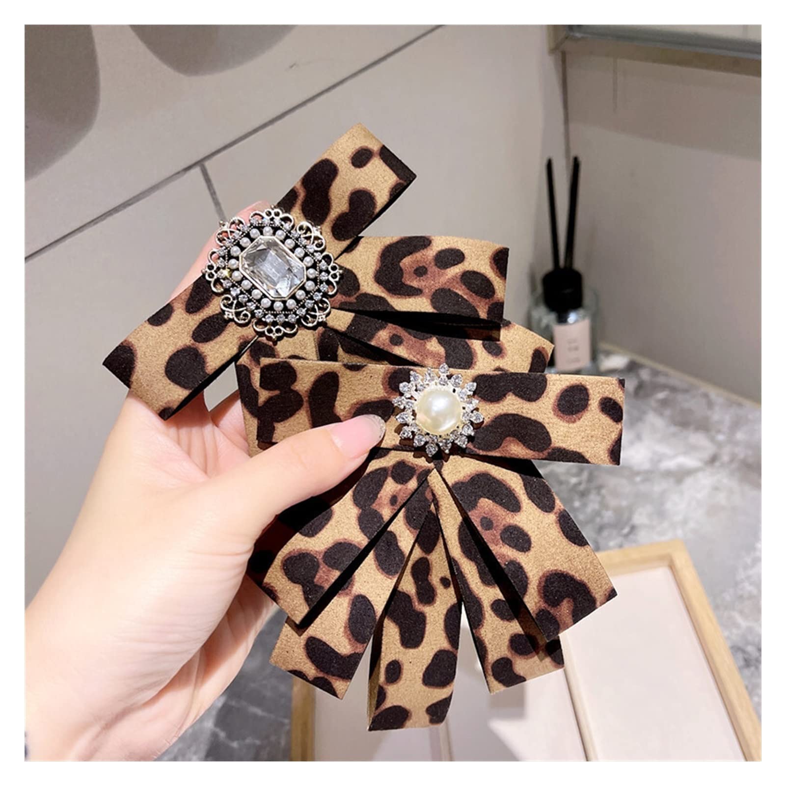 Fabric Bow Tie Crystal Cloth Art Bowknot Brooch College Style Shirt Collar Pins Fashion Jewelry Gifts for Women Accessories | UK Fabric Bow Tie Crystal Cloth Art Bowknot Brooch College Style Shirt Collar Pins Fashion Jewelry Gifts for Women Accessories | UK