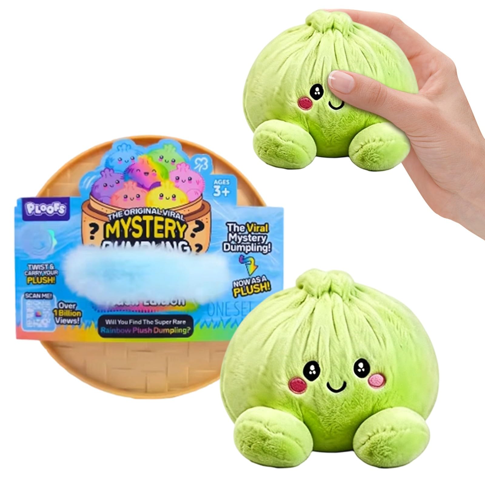 Giant Dumpling Squishy Adult Fidget Toys Golden Gold Jumbo Dumpling Squishy Cute Plush Stuffed Pillow Home Decor Stress Squeeze Toy Soft Stretch Decompression Fidget Toy Adults Anxiety Relief (1GN)