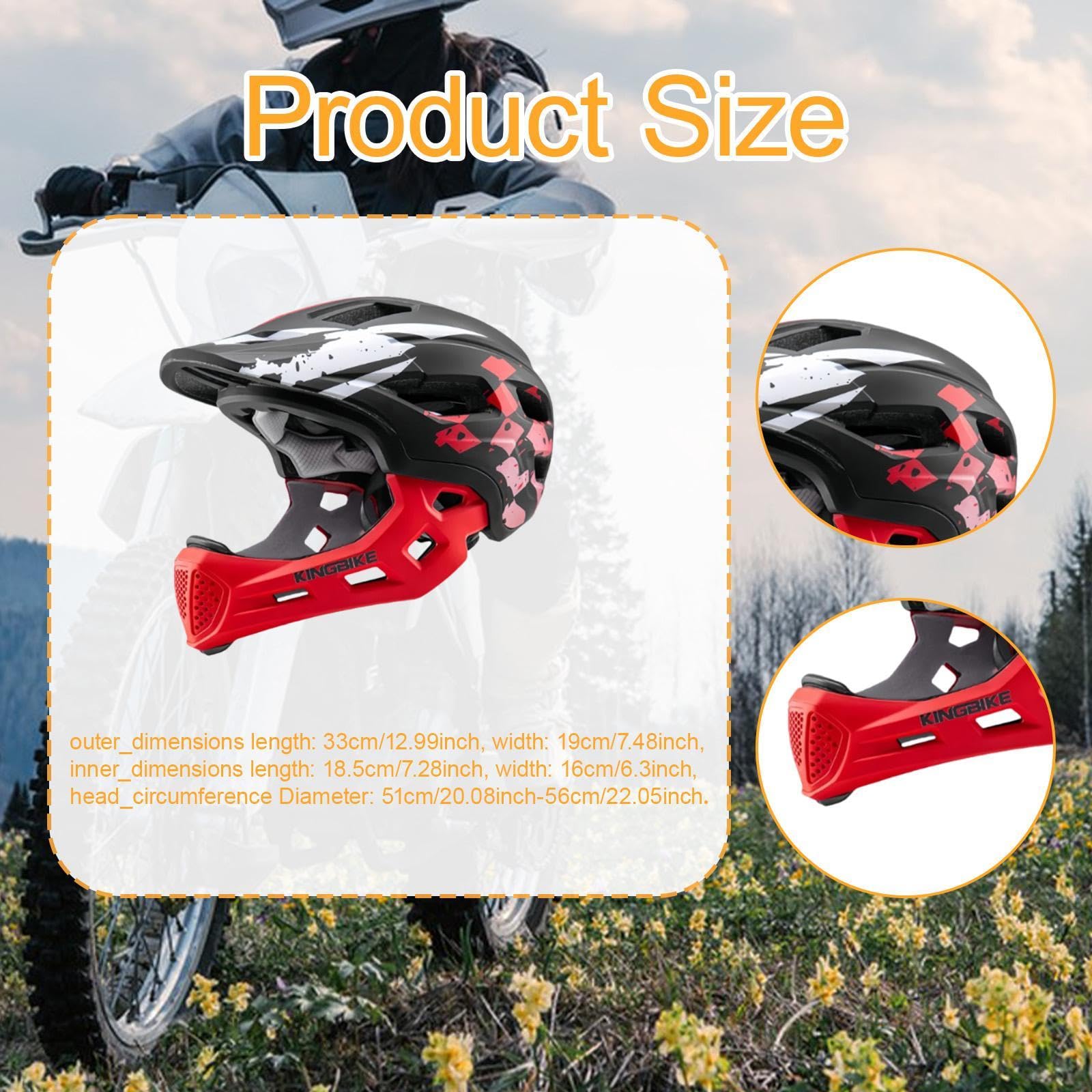 Harilla Casque de Vélo pour Enfants, Casque de Cyclisme pour Skateboard, Accessoires Cyclisme pour Enfants, Casque Intégral Réglable Antichoc pour Skateboard, Vélo, Roller, Rouge