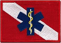 Vista 18 de Divemaster - Parche bordado para buceo, emblema de buceo, recuerdo