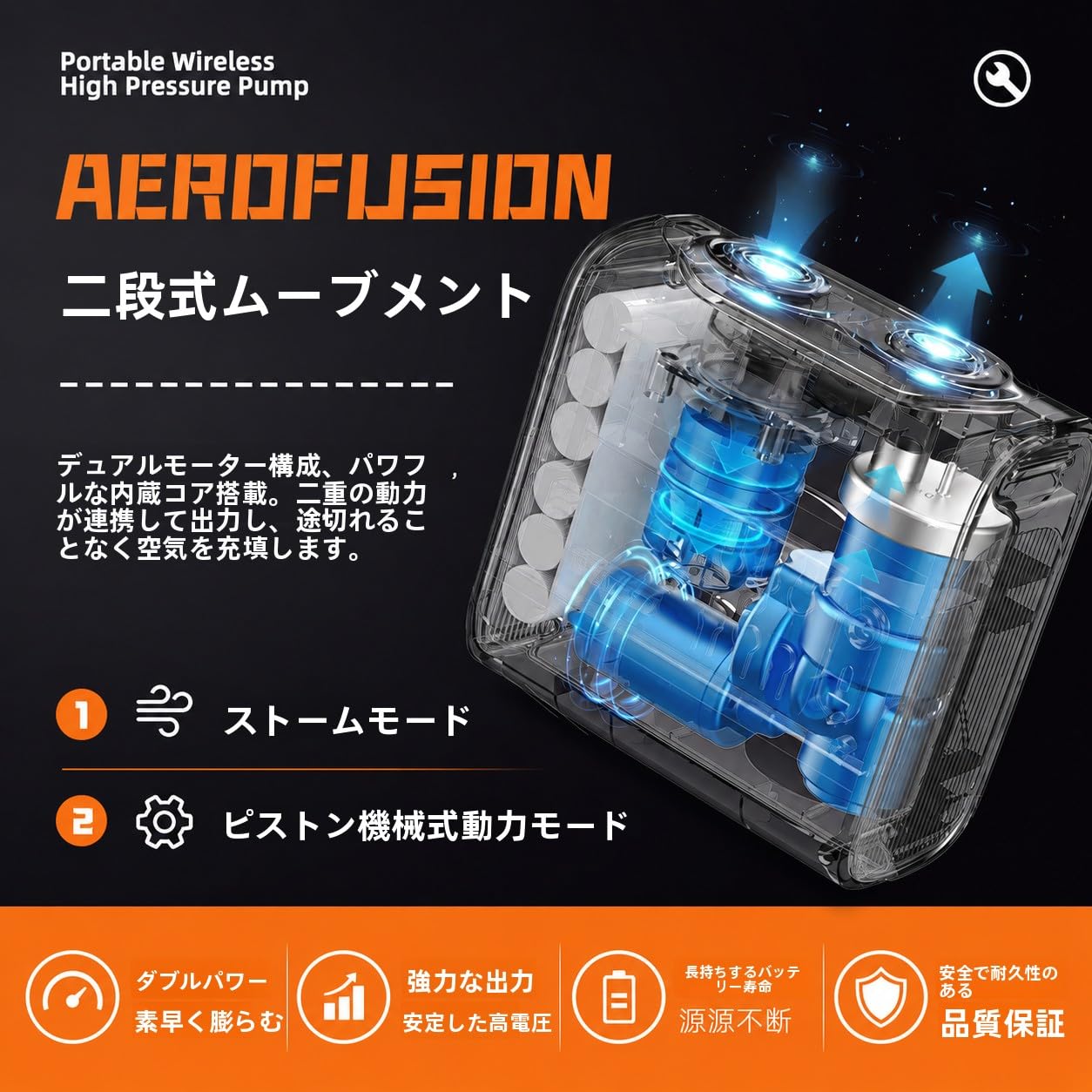 Amazon.co.jp: 電動エアーポンプ 充電式 電動空気入れ 自動空気入れ