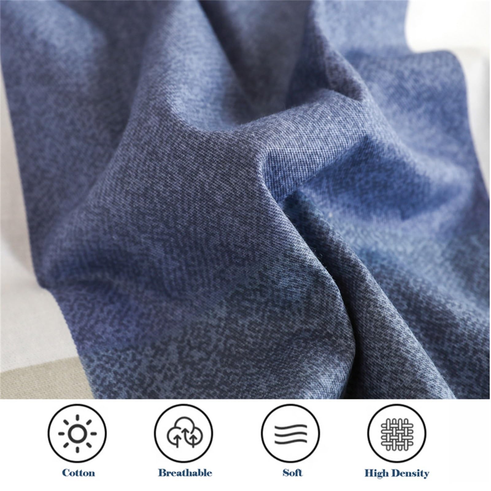 Housse De Matelas Futon Japonais, Protège-Matelas De Sol, for Tatami avec Fermeture Éclair, Ultra Douce Et Lavable en Machine(Star,180x200cm/70x79in)