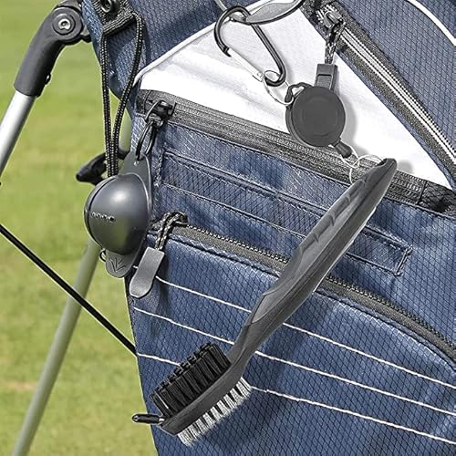 Amqpro Golf Towel, 3 Microfiber Waffle Pattern Golf Towels - Golf Accessories Kit With Clip, Golf Brush, And Divot Tool. Golf Club Cleaning Kit - Golf Accessories For Men #TOP5