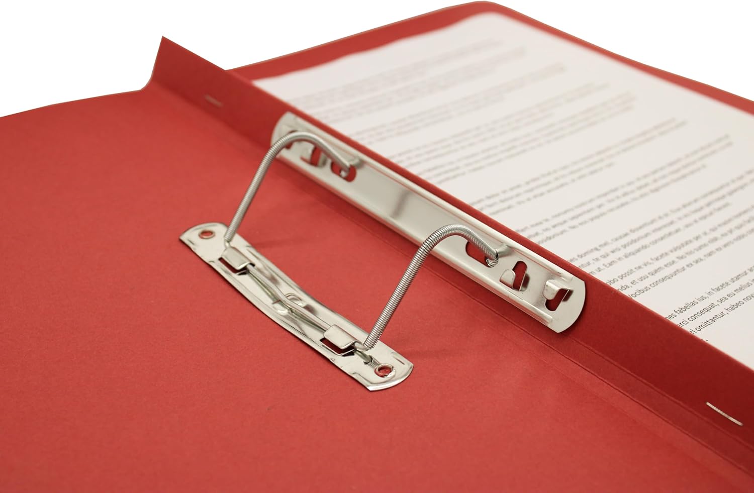 Exacompta Guildhall Spiral File, 355 x 250 mm, 420 GSM, Foolscap - Red, Pack of 25