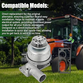 Amazon.com: HonHuCo 15372-64010 Alternator Dynamo Compatible