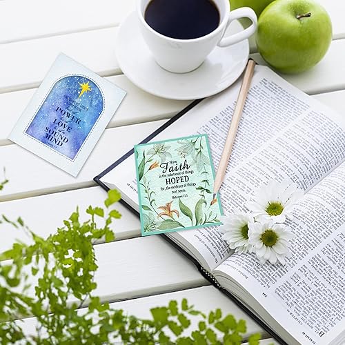 Miniatura 5 de GLOBLELAND Sellos transparentes cristianos para hacer tarjetas, palabras inspiradoras decorativas, sellos de silicona transparente para Pascua,