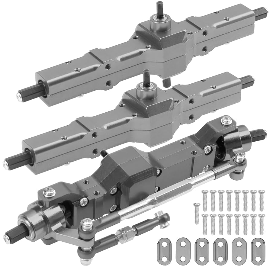 Amazon.com: ShareGoo 3Pcs B16 Straight Axle Set Front Middle