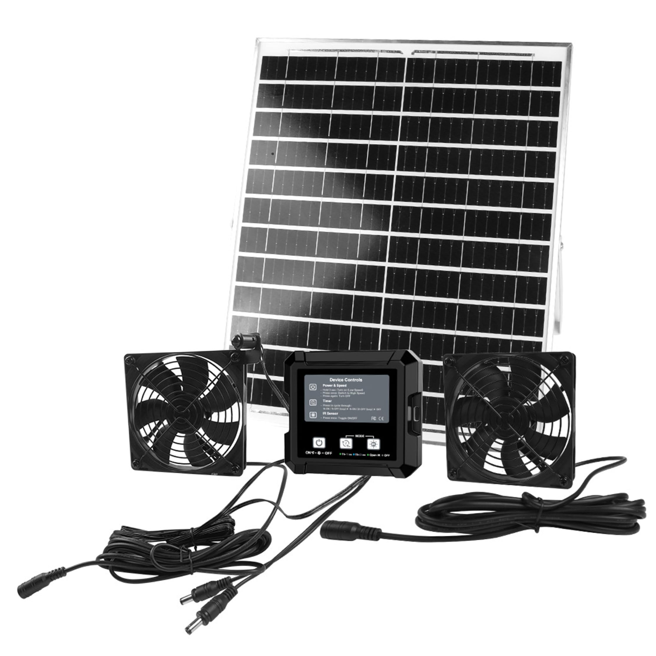 Ventilateurs solaires pour serres et poulaillers pour un été au frais