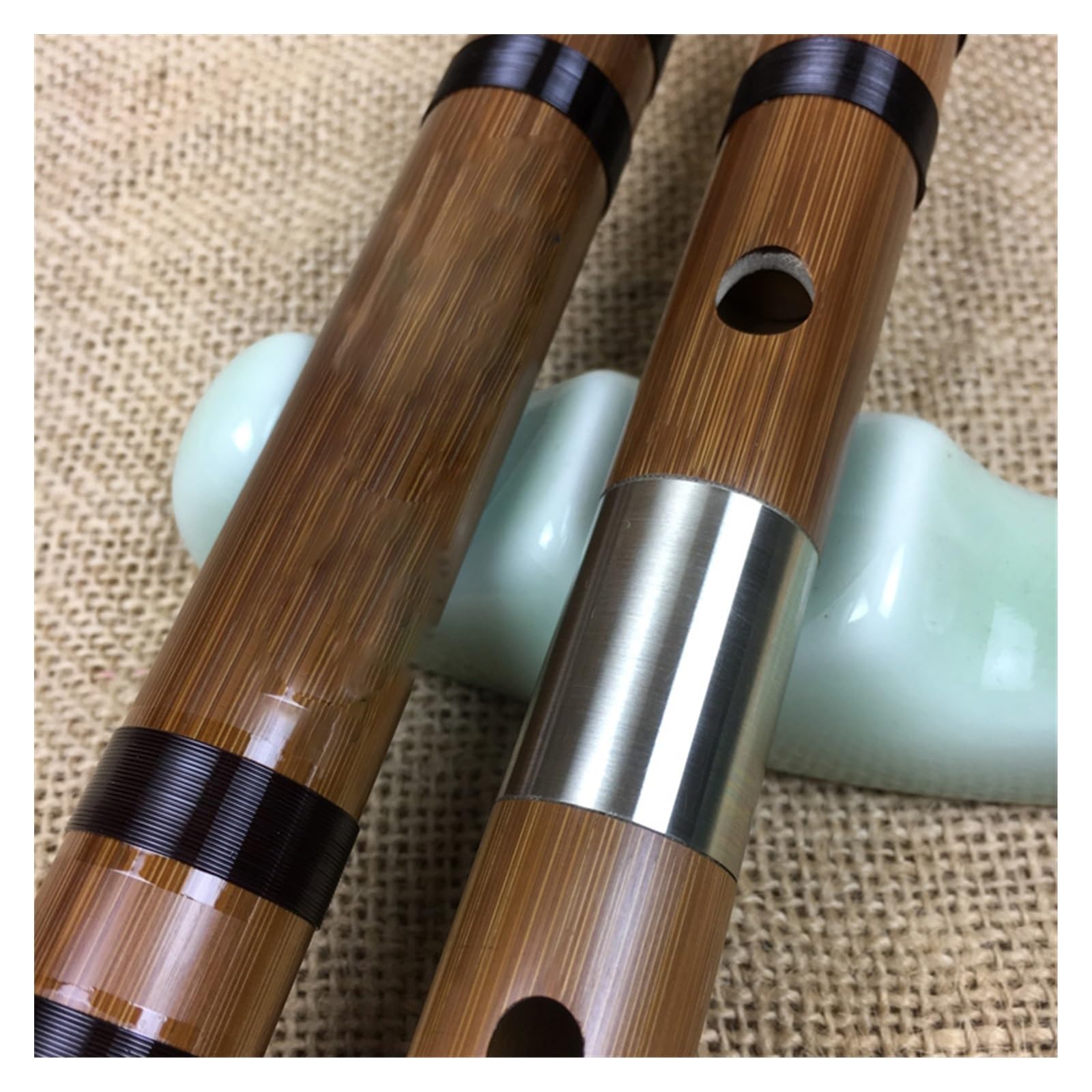 Bambusflöte C Tonart Anfänger Unbemaltes Spielinstrument Professionelle Bambusflöte Traditionelles Instrume