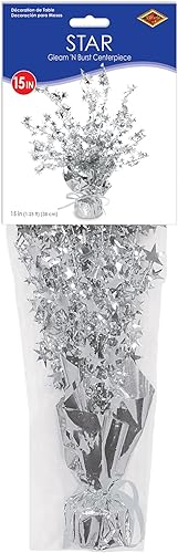 Miniatura 3 de Beistle Star Gleam N Burst - Centro de mesa 150 in talla única  Plateado