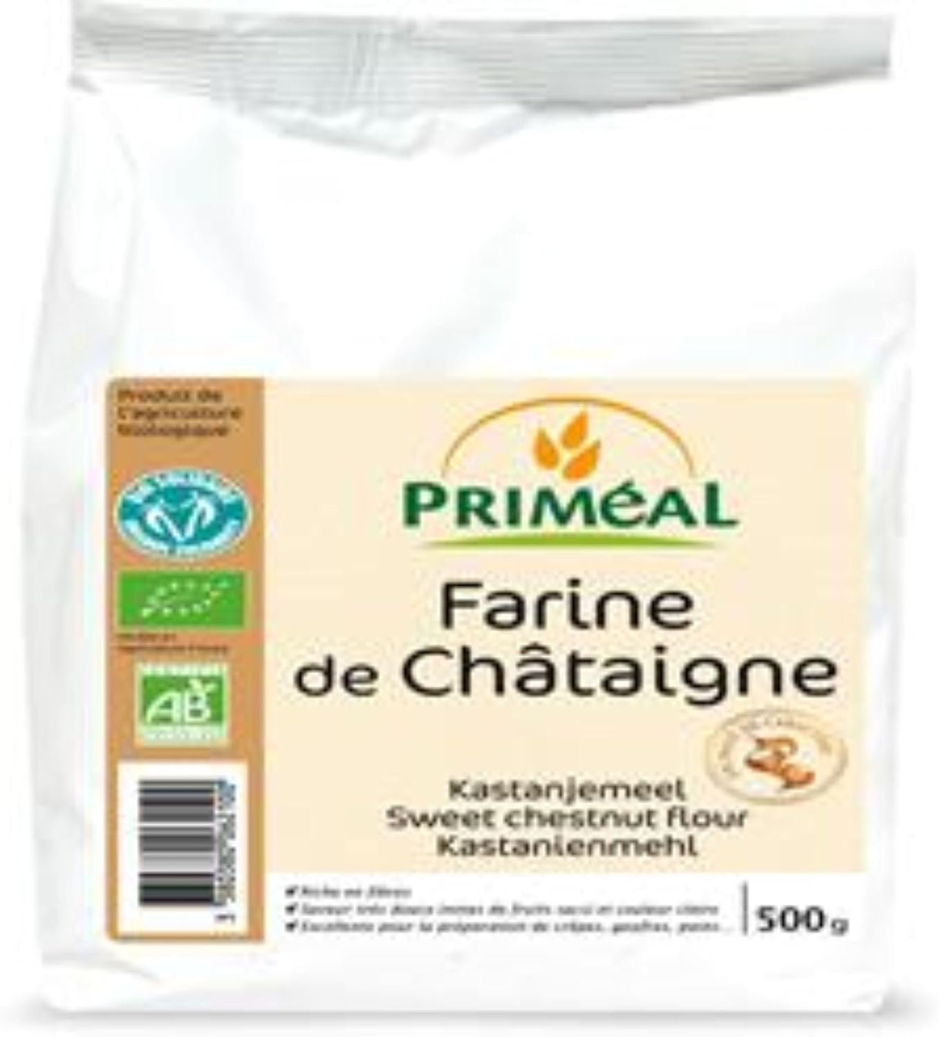 Farine de Châtaigne Bio Sans Gluten
