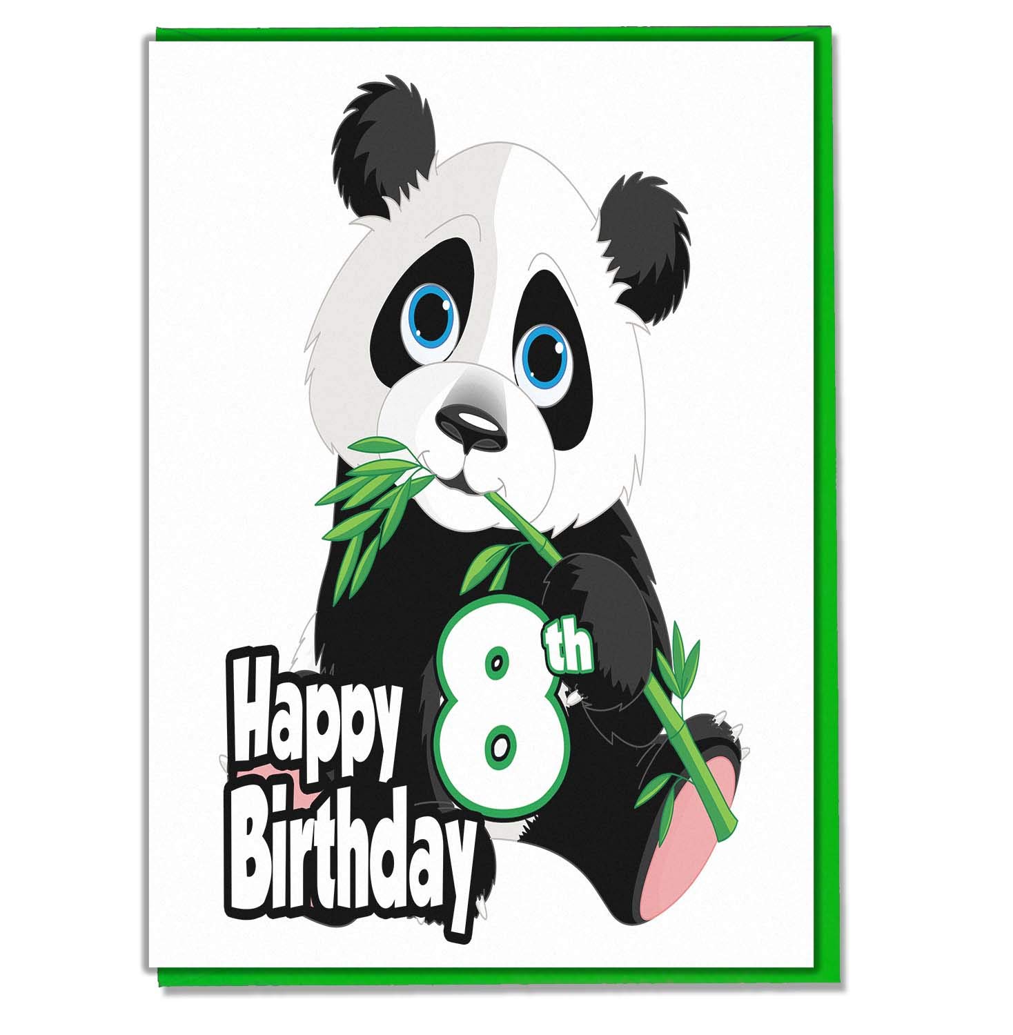Panda Carte D Anniversaire 8 Ans Pour Filles Garcons Fils Petit Fils Fille Petite Fille Amie Amazon Fr Fournitures De Bureau Panda Carte D Anniversaire 8 Ans Pour Filles Garcons Fils Petit Fils Fille Petite Fille Amie Amazon Fr Fournitures De Bureau