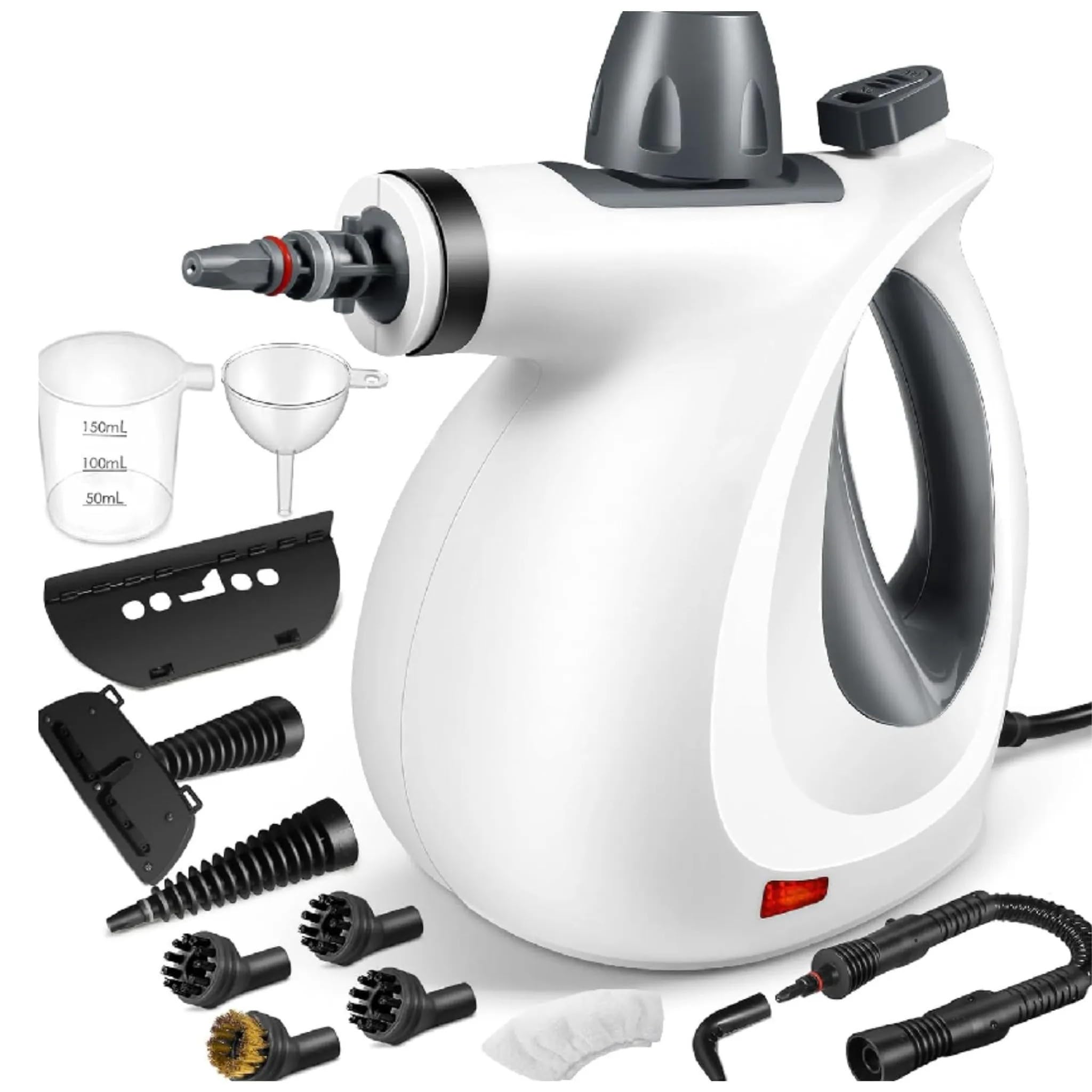 Pulitore a Vapore Portatile Steamla – Scioglie Grasso e Sporco Ostinato, Multiuso per Cucina, Bagno, Auto, con Accessori Inclusi