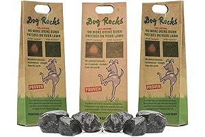 Dog Rocks Dog Pee Rocks: Neutralizing Dog Pee & Grass Burn in 3-5 Weeks