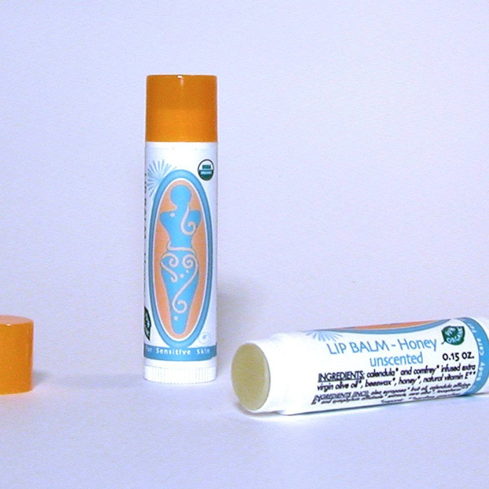 NOW: NOP certified, Brigit True Organics- Honey Lip Balm, 0.15 oz. (99% ORGANIC) …