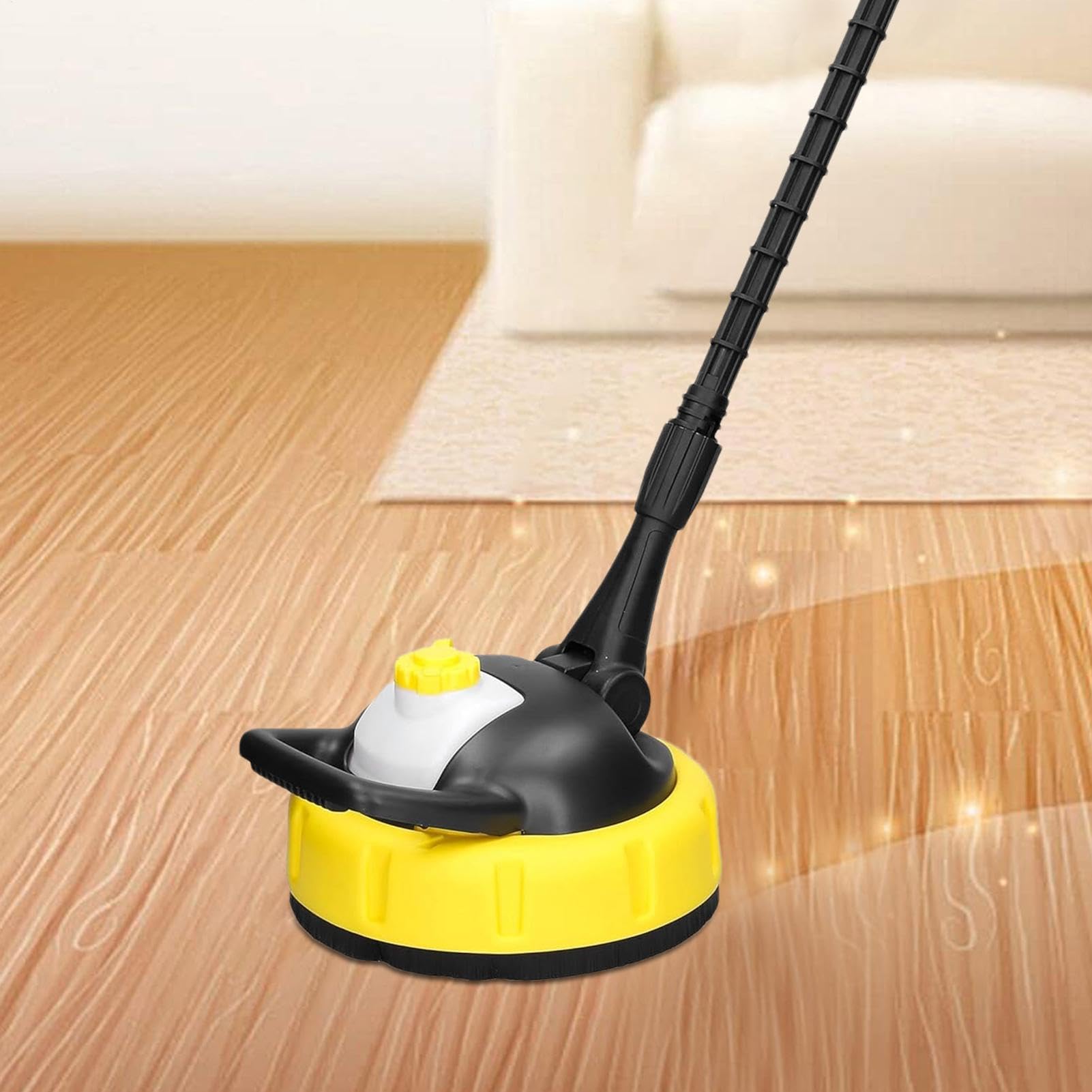 Limpiador para Hidrolimpiadora Portátil Multiusos con Mango Largo | Potente Limpiador De Suelos Para Exterior, Entradas, Patios, Aceras, Terrazas, Suelos, Hormigón, Piedra Y Ladrillo