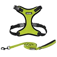 Voyager - Pettorina per cani Step-in Lock con guinzaglio riflettente per cani con