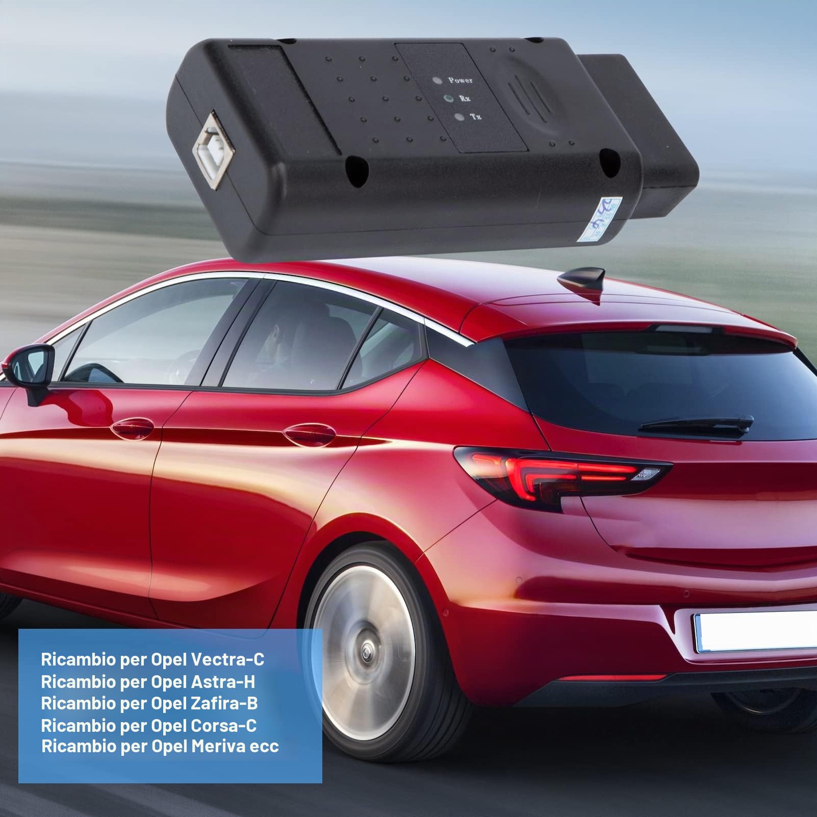 OBD strumento di attivazione per OPCOM V1.99 OBD2 USB, strumento di diagnostica dei guasti, cavo USB per Vectra C Astra H Zafira B