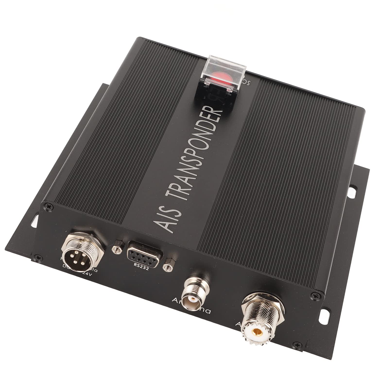 Émetteur-Récepteur AIS, 156,025 à 162,025 MHz Réception DSC Transpondeur Récepteur AIS Double Canal Marin avec Récepteur GPS, 3 Modes, équipé d'un Bouton de sécurité SOS