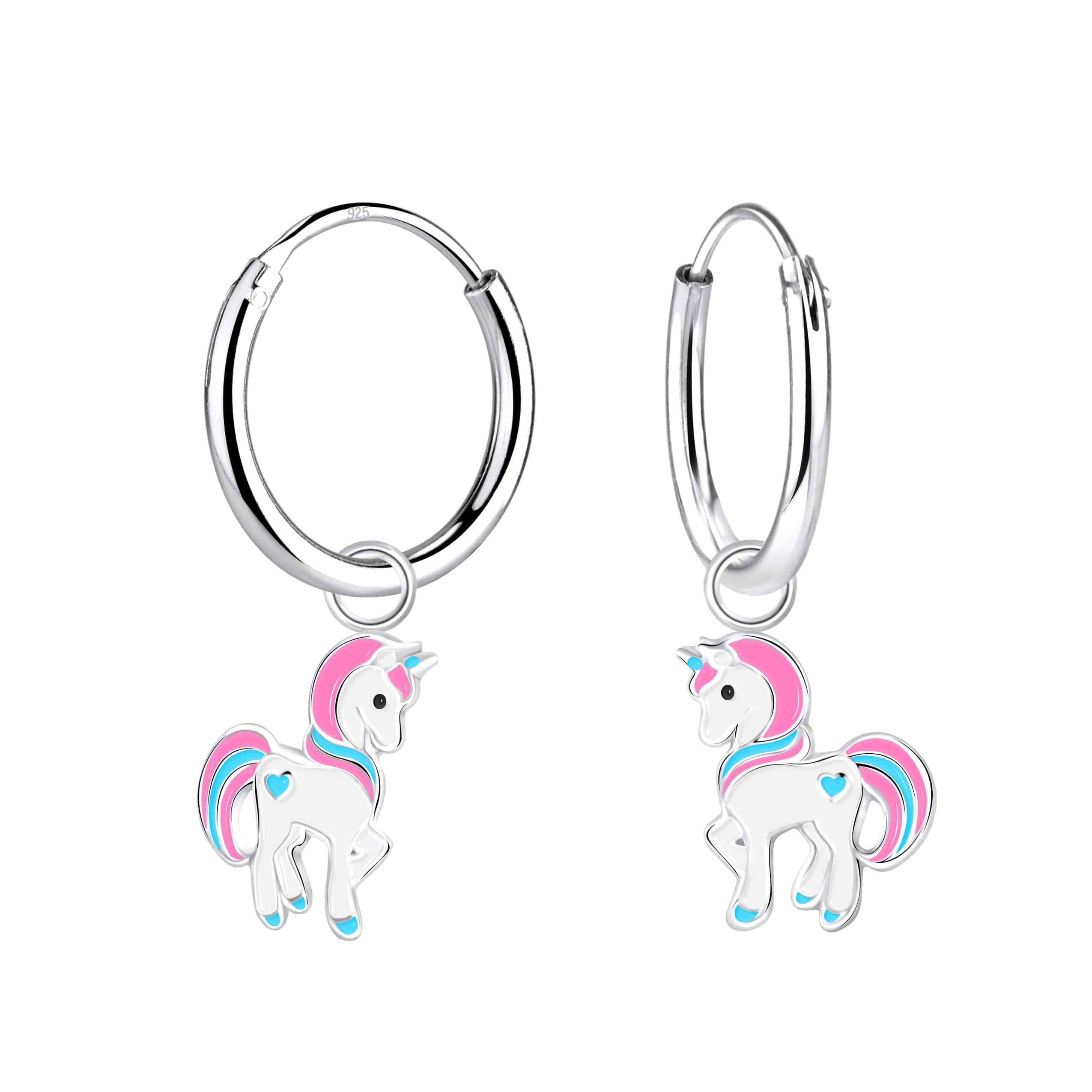 Aww So Cute 925 Sterling Silver Hypoallergenic Unicorn Hoop Earrings for Babies, Kids & Girls | Diwali Gift/Birthday Gift | Comes in a Gift Box | 925 Stamped with Certificate of Authenticity | ER2013 (B0B3DV9YHN) Amazon Price History, Amazon Price Tracker