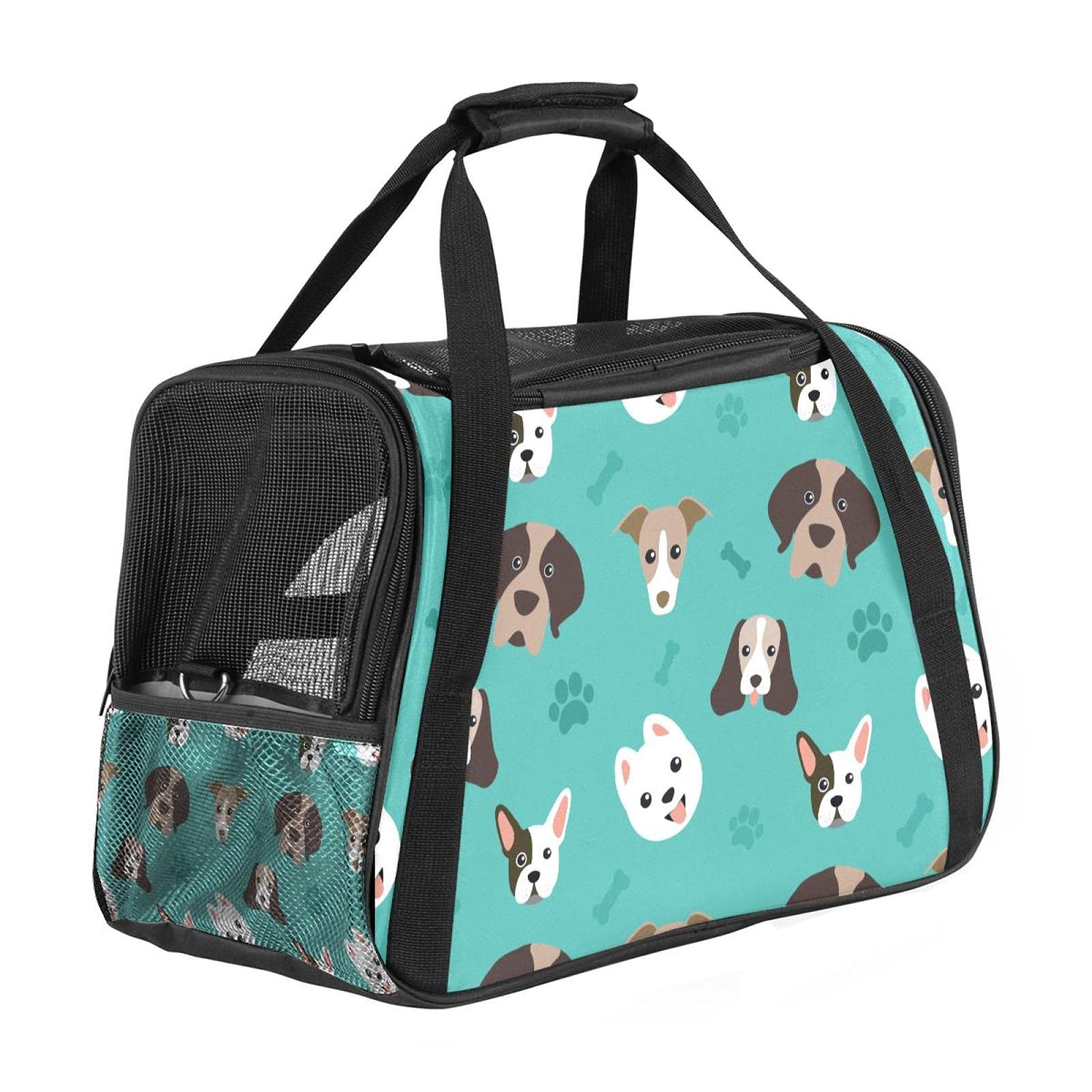 Sac de transport chat chien approuvé avion | Fini la cage rigide