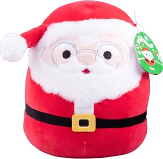 Squishmallow 10" Santa Claus - Christmas Official Kellytoy - Cute and Soft Holiday Plush Stuffed Animal Toy - Great Gift for Kids