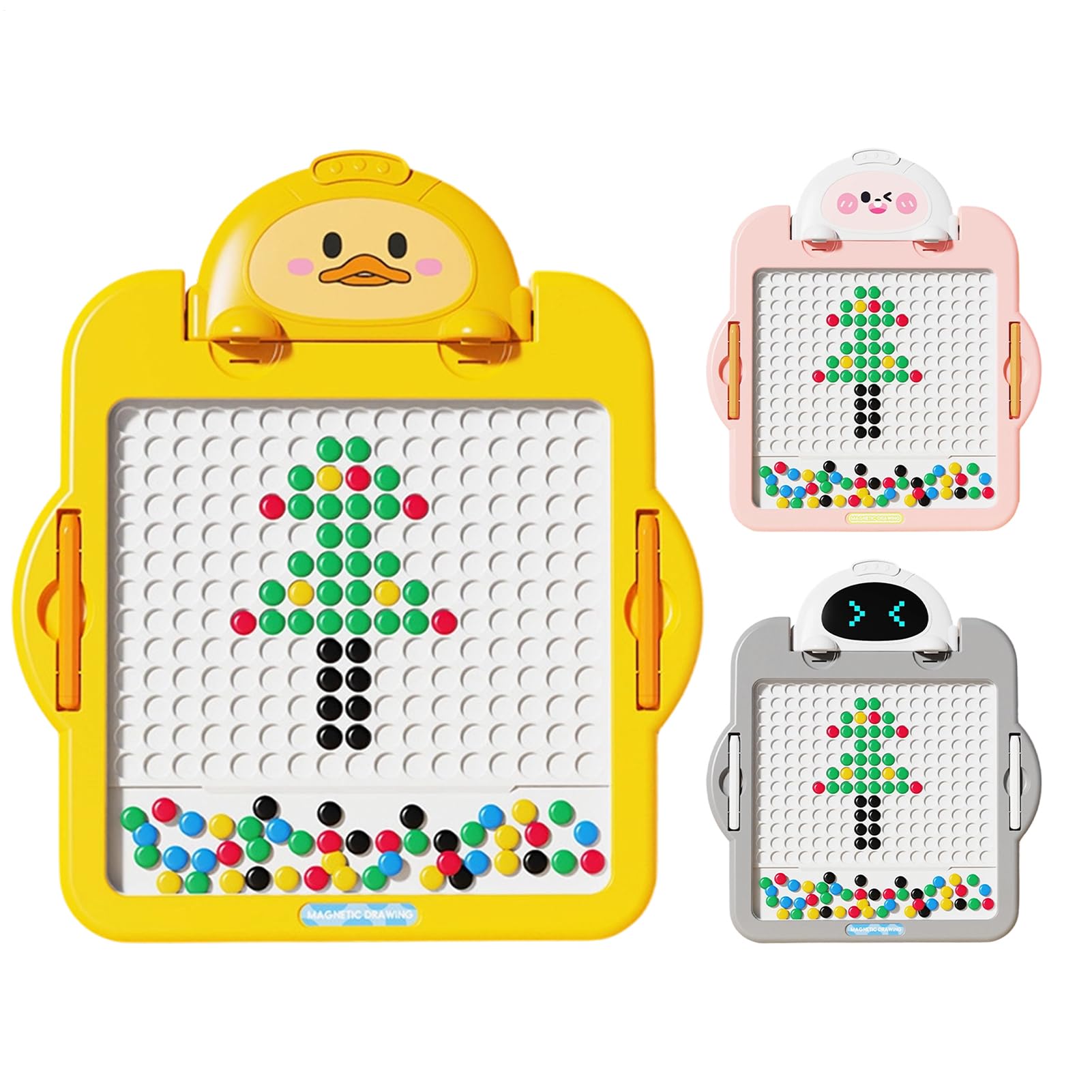 Genérico Pizarra Magnética para Niños Juguete Educativo de Pintura | Pizarra de Dibujo Infantil Regalo para Niños y Niñas de 3 a 6 Años, para Navidad,