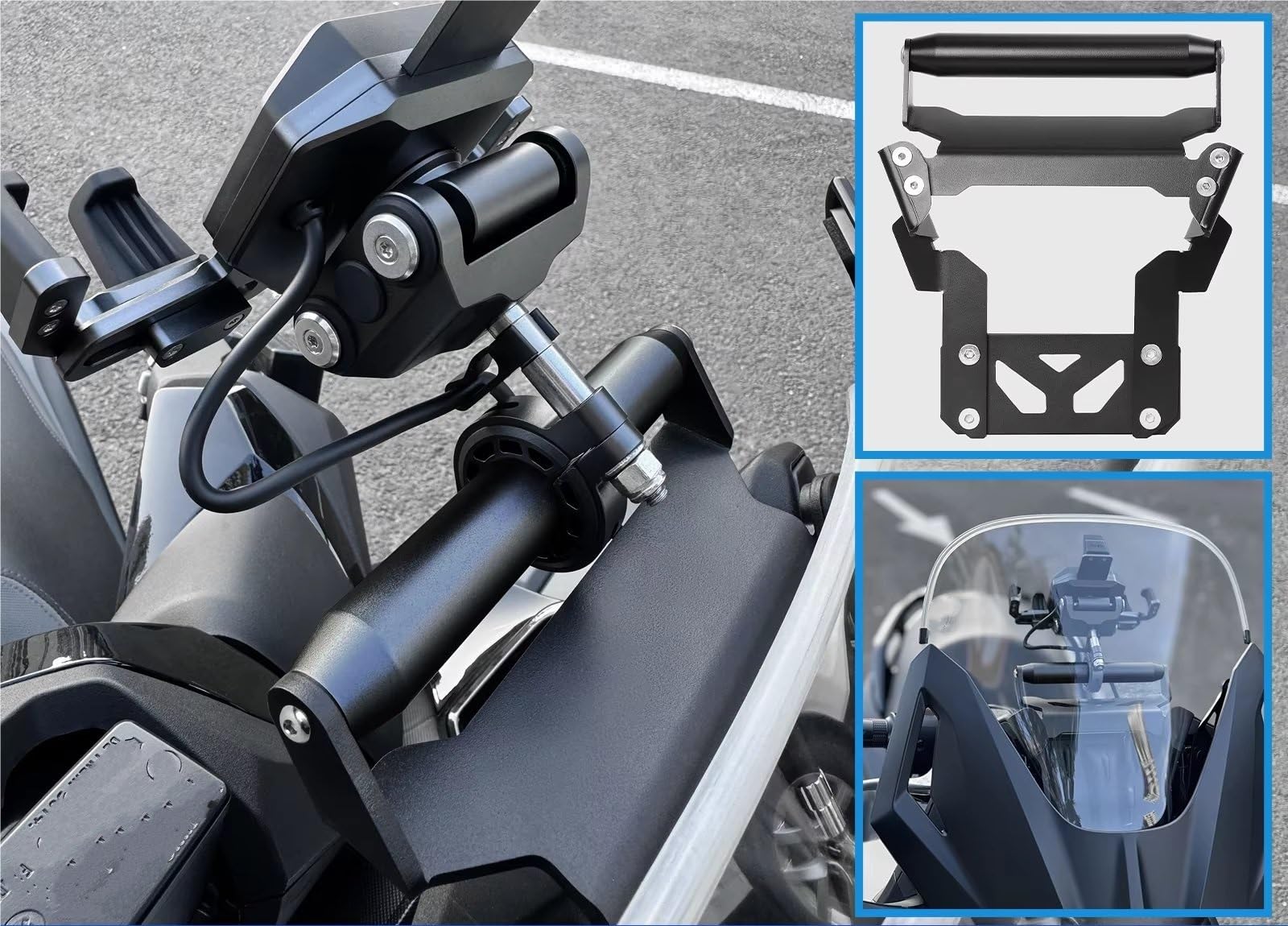 Navegación Motocicleta Soporte para Forza350 para NSS350 2021-2024