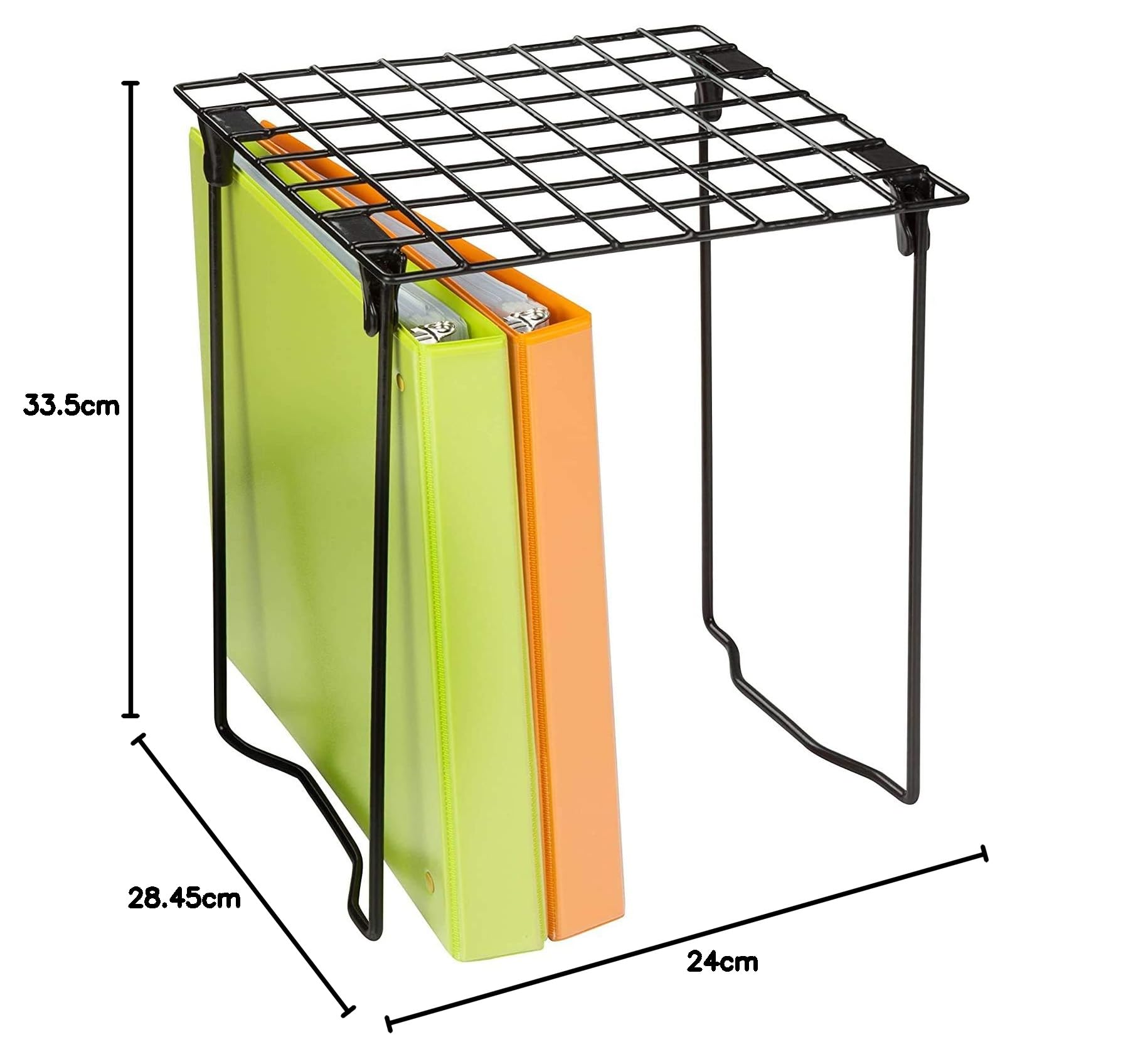 Honey-Can-Do Locker Shelf - Black -2 Honey-Can-Do Locker Shelf - Black -2