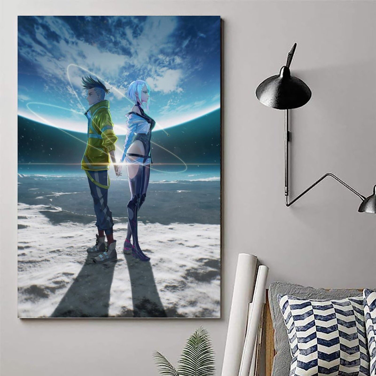 Amazon.com: Fuwo Cyber-Punk Anime Edgerunners Poster Poster 90s