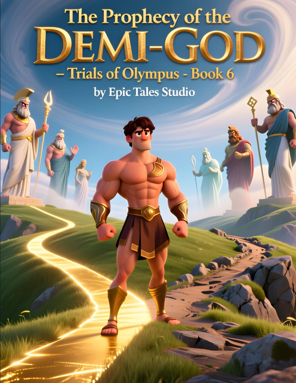 The Prophecy of the Demi-God: Trials of Olympus - Book 6: A Classic Greek Myth of Destiny, Choice, and Courage for Young Readers